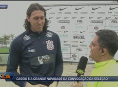 Convocado para a Seleção, Cássio diz: estou muito feliz
