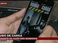 Câmeras flagram roubo de carga no Rio de Janeiro