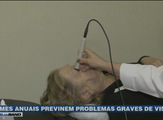 Exames anuais previnem problemas graves de visão
