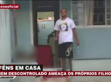 MG: Homem descontrolado faz filhos reféns