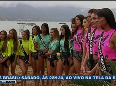 Candidatas se preparam para o Miss Brasil