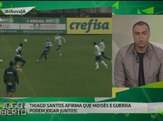 Denilson: Guerra e Moisés podem jogar juntos no Palmeiras