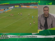Denilson analisa lance polêmico do jogo entre Fogão x Fla
