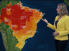 Frente fria deixa o tempo fechado no Centro-Sul do país