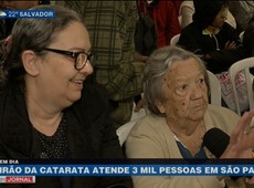 SP: mutirão da catarata atende mais de 3 mil pessoas