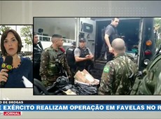 RJ: PM e Exército realizam operação em comunidades