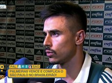 Willian ressalta boa atuação em jogo do Palmeiras