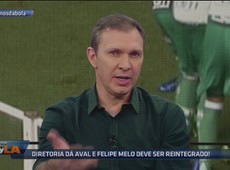 Velloso: Felipe não volta a jogar com Cuca no comando