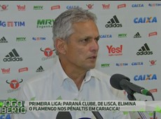 Nos pênaltis, Fla é eliminado pelo Paraná na Primeira Liga