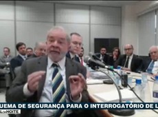 PR: Esquema de segurança para interrogatório de Lula