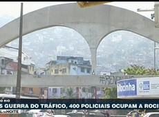 RJ: Quatrocentos policiais ocupam a Rocinha