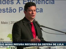 Sérgio Moro recusa recurso da defesa de Lula