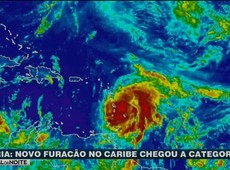 Novo furacão no Caribe chega a categoria 5