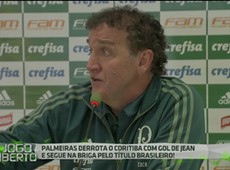 Palmeiras vence o Coritiba no Pacaembu