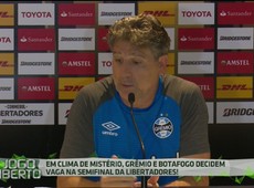 Grêmio encara o Fogão nas quartas de final da Libertadores