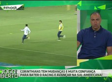 Denilson arrisca placar do jogo Racing x Timão