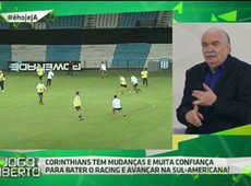 Paulo: Jogo entre Timão e Racing vai terminar em 0 a 0