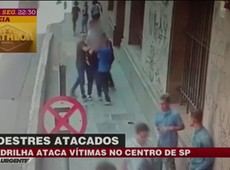 Quadrilha ataca vítimas no centro de SP