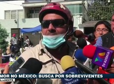 Passa de 230 números de mortos em Terremoto no México