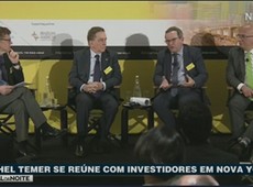 Temer se reúne com investidores em Nova York
