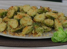 Couve-de-Bruxelas no Forno