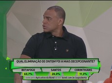 Denilson: Santos não jogou bem contra o Barcelona-EQU