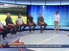 Bomba: Verdão acerta com Lucas Lima e Weverton para 2018