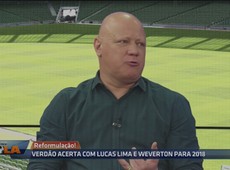 Gosto muito dele, diz Ronaldo sobre Weverton