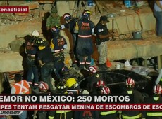 México: Socorristas tentam localizar sobreviventes