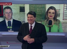 Datena confessa dor de barriga ao vivo