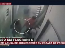 Homem abusa de adolescente em escada de prédio