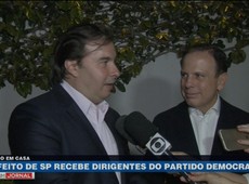 Doria recebe dirigentes do DEM