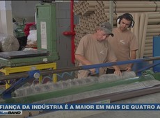 Confiança da indústria é a maior em mais de quatro anos