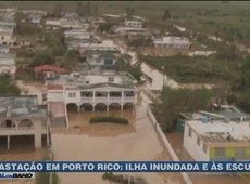 Furacão Maria causa devastação em Porto Rico
