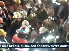 Busca por sobreviventes continua no México