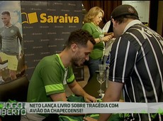Neto lança livro sobre tragédia com avião da Chapecoense