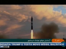 Irã desafia Trump e testa novo míssil balístico