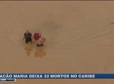 Furacão Maria deixa 32 mortos no Caribe