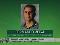 Dirigente do Flu expõe problema do clube em áudio