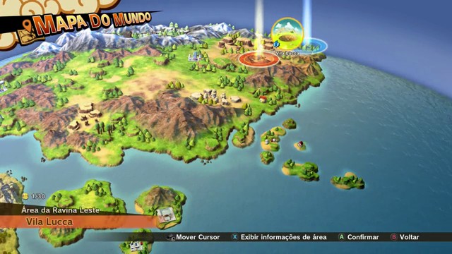Dragon Ball Z: Kakarot - Mapa do Mundo - TV UOL