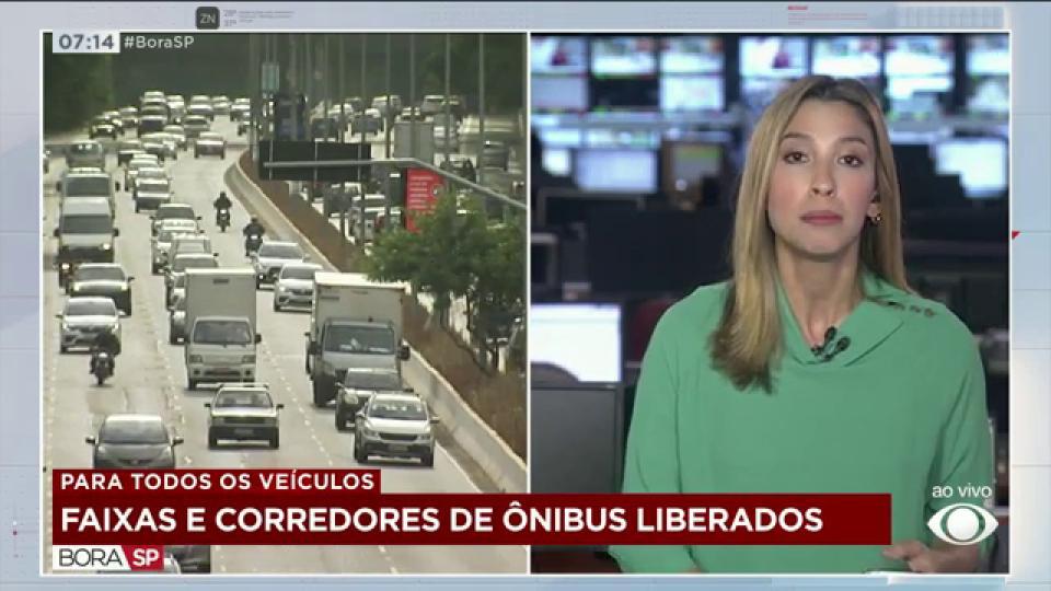 Faixas De ônibus Liberadas Em São Paulo Tv Uol