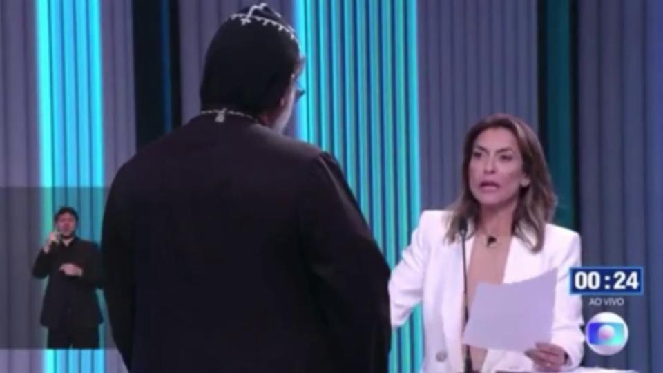 Soraya Chama Padre Kelmon De Padre De Festa Junina Em Debate Na Globo