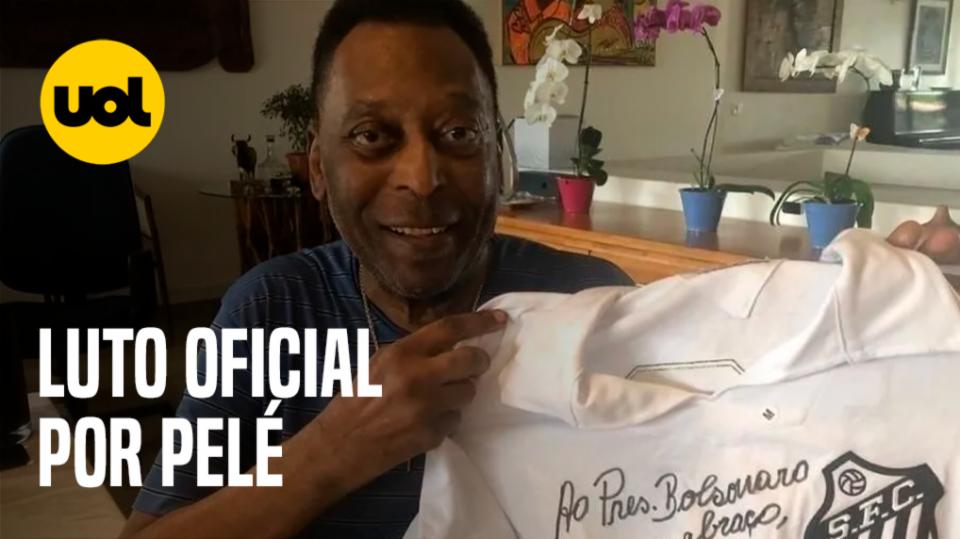 Bolsonaro decreta luto oficial de três dias pela morte de Pelé 30 12