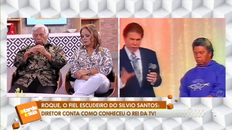 Roque conta como conheceu Silvio Santos e diz que já limpou o chão do SBT