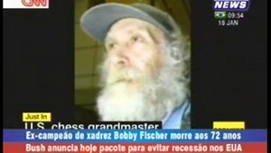 Xadrez - Morreu Bobby Fischer