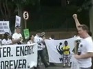 Manifestantes cobram justiça climática na COP-17, em Durban