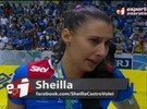 Sheilla chora após perder o título da Superliga Feminina