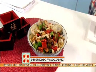 Frango Xadrez com Wasabi