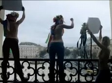 Ativistas de Femen apresentam documentário em Veneza
