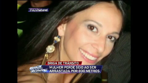 Mulher é arrastada por carro e perde o seio | Vídeos Band